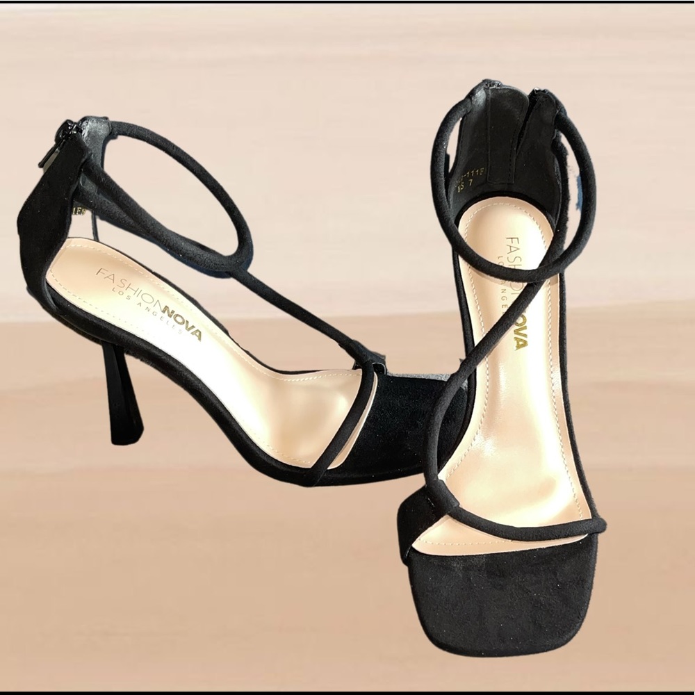 Black heels